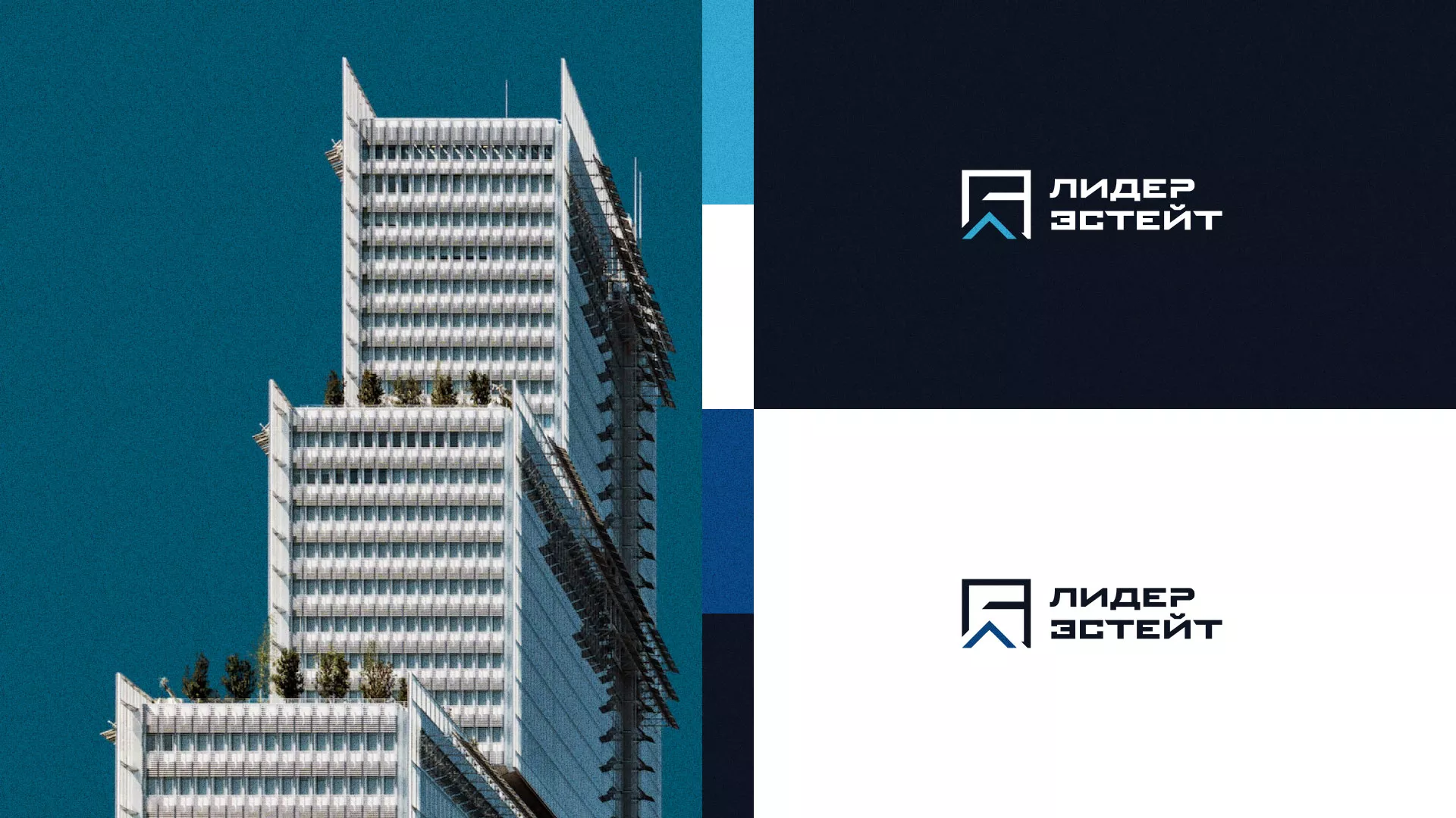 Разработка логотипа агентства недвижимости «Лидер Эстейт» в Ишимбае