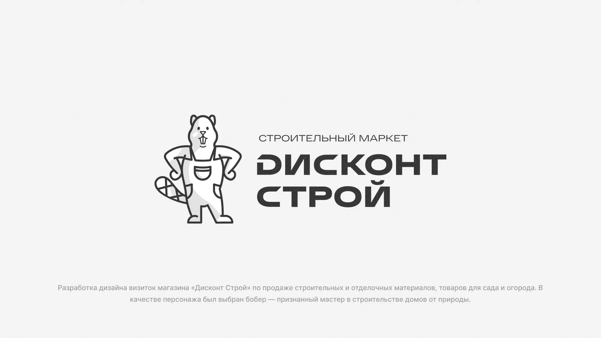 Разработка дизайна визиток магазина «Дисконт Строй» в Ишимбае