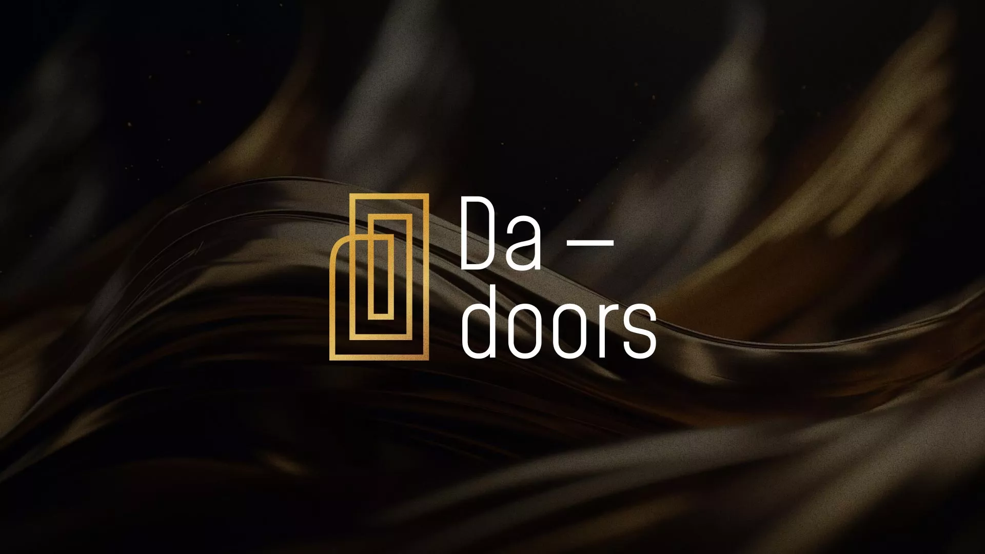 Разработка логотипа для компании «DA-DOORS» в Ишимбае